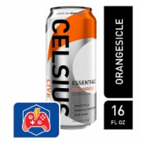 CELSIUS ESSENTIALS™ Sparkling Orangesicle Energy Drink Can Perspective: Main