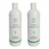 JoJo Modern Pets Dr. Theo's Dog Shampoo - Oatmeal, Cucumber & Aloe - 16 oz (2-Pack)