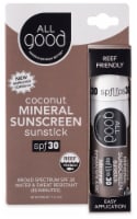 All Good Coconut Mineral SPF 30 Sunscreen Sunstick Perspective: Main