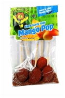 El Super Leon Mango Pop Hard Candy Lollipop