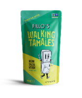 FILLO'S® Bean Salsa Verde Corn Bar Walking Tamales Perspective: Main