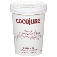 Cocojune Organic Unsweetened Vanilla & Chamomile Coconut Yogurt Perspective: Main