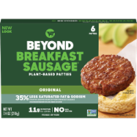 Beyond Meat Original Plant Based Breakfast Sausage Patties Perspective: Main