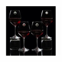 Tipsy Tags TTLLUXE1 Deluxe Magnetic Wine & Drink Charm Set