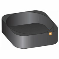 Victory 8 Garden 3002 EZ-Gro 3 x 3 ft. Square Quick & Easy Raised Garden Bed - Medium