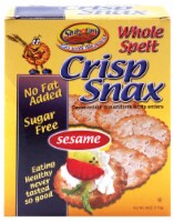 Shibolim® Whole Spelt Sesame Crisp Snax Perspective: Main