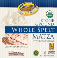 Shibolim® Stone Ground Whole Spelt Matza Perspective: Main