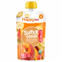Happy Tot Organic Superfoods Banana Peach & Mango Stage 4 Baby Food
