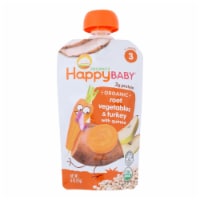 Happy Baby® Stage 3 Organic Root Vegetables and Turkey with Quinoa Pouch