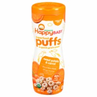 Happy Baby® Organics Superfood Puffs Sweet Potato & Carrot Baby Grain Snacks