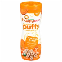 Happy Baby® Organics Superfood Puffs Sweet Potato & Carrot Baby Grain Snacks