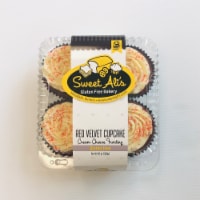 Sweet Ali's Gluten Free Bakery Red Velvet Cupcakes with Cream Cheese Frosting Perspective: Main