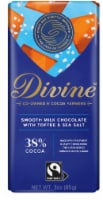 Divine 38% Cocoa Milk Chocolate with Toffee & Sea Salt