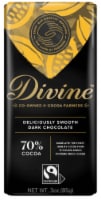 Divine 70% Cocoa Dark Chocolate Bar
