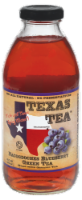 Texas® Blueberry Nacogdoches Green Iced Tea Bottle Perspective: Main