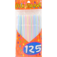 Stripe Flex Straws