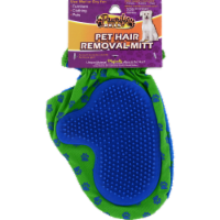 Pet Hair Remover Mitt - Blue/Green