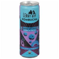 Lenny Boy Wake-Up Call Blueberry & Yerba Mate Kombucha Perspective: Main