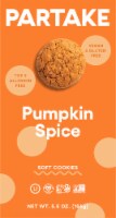 Partake Foods Vegan Soft Baked Pumpkin Spice Cookies