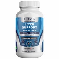 Luma Liver Support, Cleanse, Detox & Repair, Milk Thistle, Chicory Root - 60 Ct