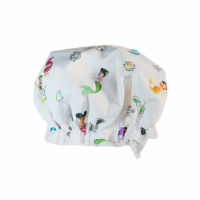 D Darlyng & Co Mermaid Kids Shower Cap Waterproof, Double Layer Elastic