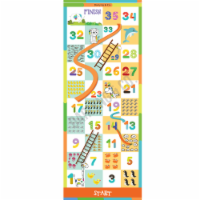 D Darlyng & Co Counting Numbers Play Mat for Kids High Contrast Graphic 69 x 27 inches