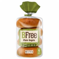 BFree Wheat & Gluten Free Plain White Bagels