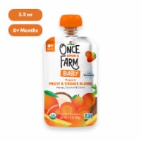 Once Upon a Farm™ Mango Coconut and Carrot with Turmeric Organic Baby Food Pouch