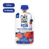 Once Upon a Farm™ Apple Sweet Potato Blueberry and Coconut Milk Organic Baby Food Pouch
