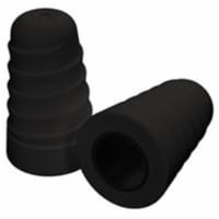 Plugfones 9336116 Ear Plugs Replacement Foam, Black
