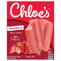 Chloe's Strawberry Pops 4 Count
