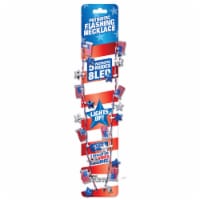 Magic Seasons Patriotic Flashing Necklace Perspective: Main
