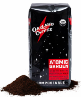 Oakland Coffee Atomic Garden Organic Ground Medium-Dark Roast- 12oz Bag