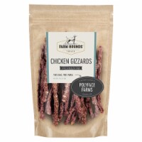 Premium Chicken Gizzard Sticks, 100% Natural, Dog Trainer Treats