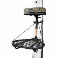 Hawk Ranger Traction Climbing Sticks with Treestand and Full Body Safety  Harness 