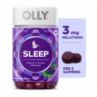OLLY Sleep Blackberry Flavor Gummy Supplement Melatonin 3mg Perspective: Main