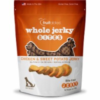 Fruitables Whole Jerky Bites Chicken & Sweet Potato Jerky Dog Treats