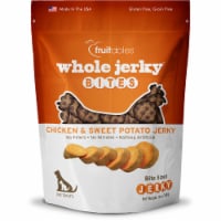 Fruitables Whole Jerky Bites Chicken & Sweet Potato Jerky Dog Treats