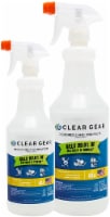 Clear Gear Sports Spray - Disinfectant & Sports Equipment Deodorizer - Mixed Pack