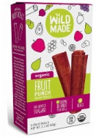 Wild Made Organic Fruit Punch Fruit Rolls Perspective: Main