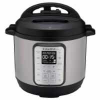 Instant Pot 6010889 8 qt. Duo Plus Stainless Steel Pressure Cooker, Black & Silver