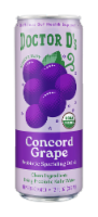 Doctor D's Concord Grape Sparkling Probiotic Drink Perspective: Main