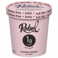 Rebel Keto Cookie Dough Ice Cream Pint