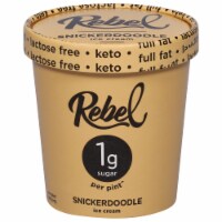 Rebel Lactose Free Keto Snickerdoodle Ice Cream Pint Perspective: Main