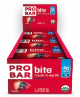 Pro Bar Bite Mixed Berry Organic Energy Bars Perspective: Main