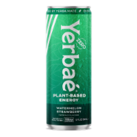 Yerbae® Zero Sugar Watermelon Strawberry Plant Based Energy Drink Can Perspective: Main