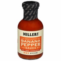 Millers Sweet & Spicy Banana Pepper Hot Mustard Perspective: Main
