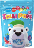 Zollipops Watermelon & Blue Raspberry Lollipop Candy Bag Perspective: Main