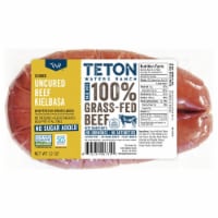 Teton™ Waters Ranch Gluten Free 100% Grass-fed Beef Cooked Uncured Kielbasa Rope Sausage