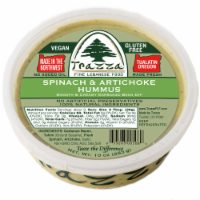 Trazza Spinach & Artichoke Hummus 10 oz Perspective: Main